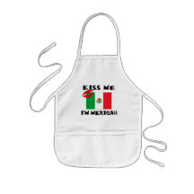 Kus me ik ben Mexicaans Schort
