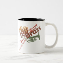 Kus Mijn Messing Koffie Bekers