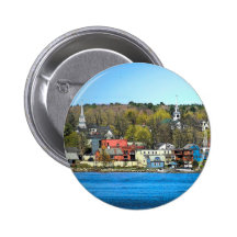 Kust Stad Speld Button