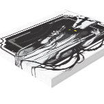 Kwade Priester - Gedrukt Canvas! Gallerij Wrap Canvas