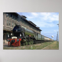 L&N 4-6-2 avec le "Scotsman de vol " Affiche