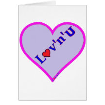 L♥v'n'U Carte De Vœux