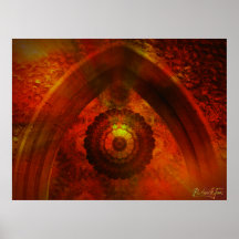 La 3ème porte (signée) (XL) Affiche