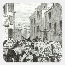 La barricade adhésif