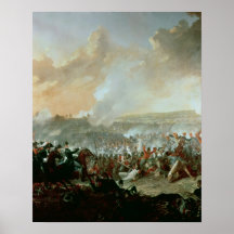 La bataille de waterloo, le 18 juin 1815 posters