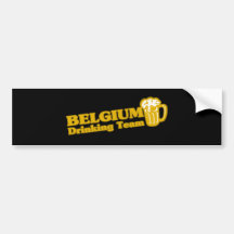 LA BELGIQUE AUTOCOLLANT POUR VOITURE