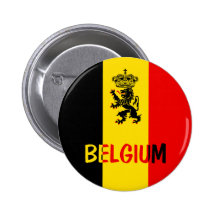 La Belgique Badge Avec Épingle
