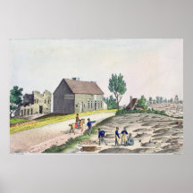 La belle Alliance cultivent après bataille de Poster