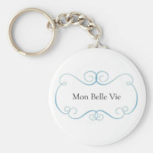 La belle de lundi luttent Keychain Porte-clefs
