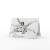 La carte de voeux espiègle d'ara