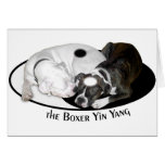 La carte de Yin Yang de boxeur