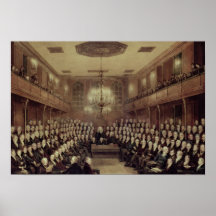 La Chambre des communes en session Posters