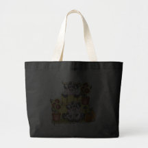 La chute effraye le sac fourre-tout