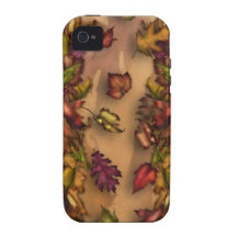 La chute laisse la récolte iPhone4/4S d'automne Coques Vibe iPhone 4