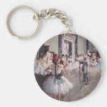 La classe DE danse (de Dansende klasse) Keychain Sleutelhanger