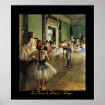 La Classe de Danse Degas Posters
