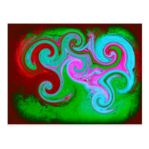 La collection II de Paisley Carte Postale
