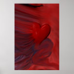 La copie indomptée de coeur affiche