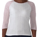La couleur pour aquarelle bleue fleurit 3/4 T-shir T-shirt