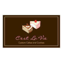 La coutume durcit et le magasin de boulangerie de  carte de visite