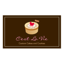 La coutume durcit et le magasin de boulangerie de  cartes de visite professionnelles