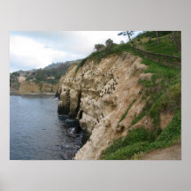 La crique à la caverne de la palourde affiches