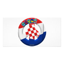 La Croatie Photocarte Personnalisée