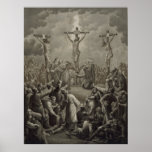 La crucifixion du Christ meurent Kreuzigung Jesu C Affiches