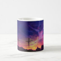 La crucifixion du Jésus-Christ Mugs À Café