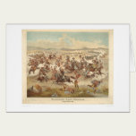 La dernière charge de Custer (0481A) cartes