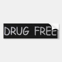 LA DROGUE LIBÈRENT AUTOCOLLANT POUR VOITURE