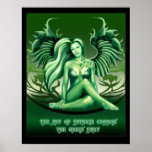 La fée verte de Sebor Affiches