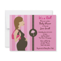 La fête de naissance moderne de fille invitent (le