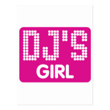 La fille du DJ Carte Postale