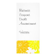 La fleur jaune colorée lumineuse fleurit floral carte double