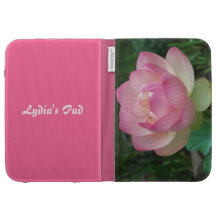 La fleur rougeoyante allument la caisse folio coques folio kindle