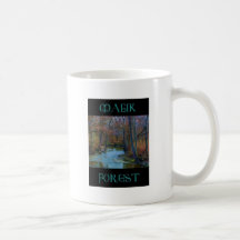 La forêt de Magik Mug À Café