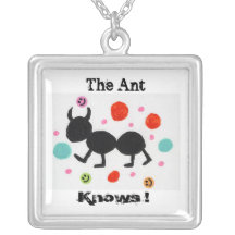 La fourmi, sait ! pendentifs personnalisés