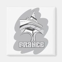 La France - Tour Eiffel Magnets Pour Réfrigérateur
