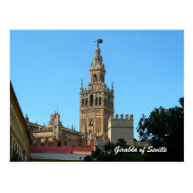 La Giralda de Séville, carte postale de voyage