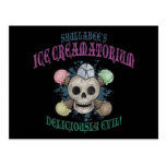 La glace Creamatorium de Skullabee Cartes Postales