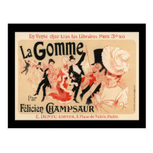 La Gomme Carte Postale