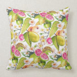 La goyave fleurit le carreau coussin