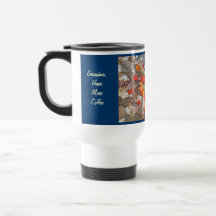 La grand-maman ont plus de sorts d'humour de tasse