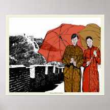 La Grande Muraille de la Chine Affiches
