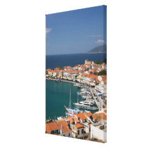 La GRÈCE, îles de la mer Égée du nord-est, SAMOS,  Impression Sur Toile
