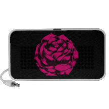 La grunge s'est levée dans les roses indien haut-parleur portable