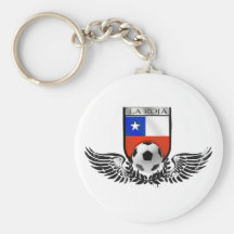 La La Roja s'est envolée la crête pour des fans de Porte-clef