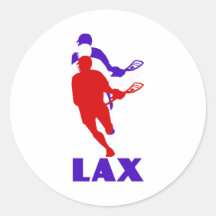 La lacrosse conçoit l'autocollant de LAXPA