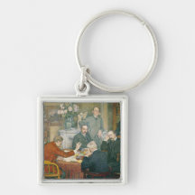 La lecture, 1903 porte-clefs